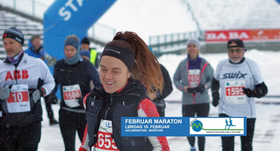 Løp 2 Februar Maraton