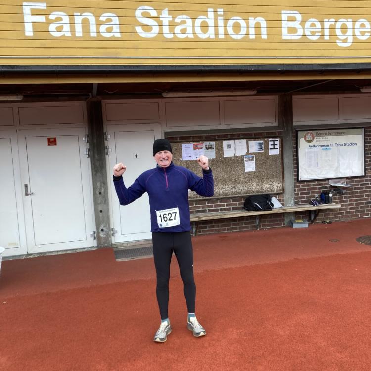 Foto: tatt av Maratonkarusellen av en fornøyd Morten Hauso.